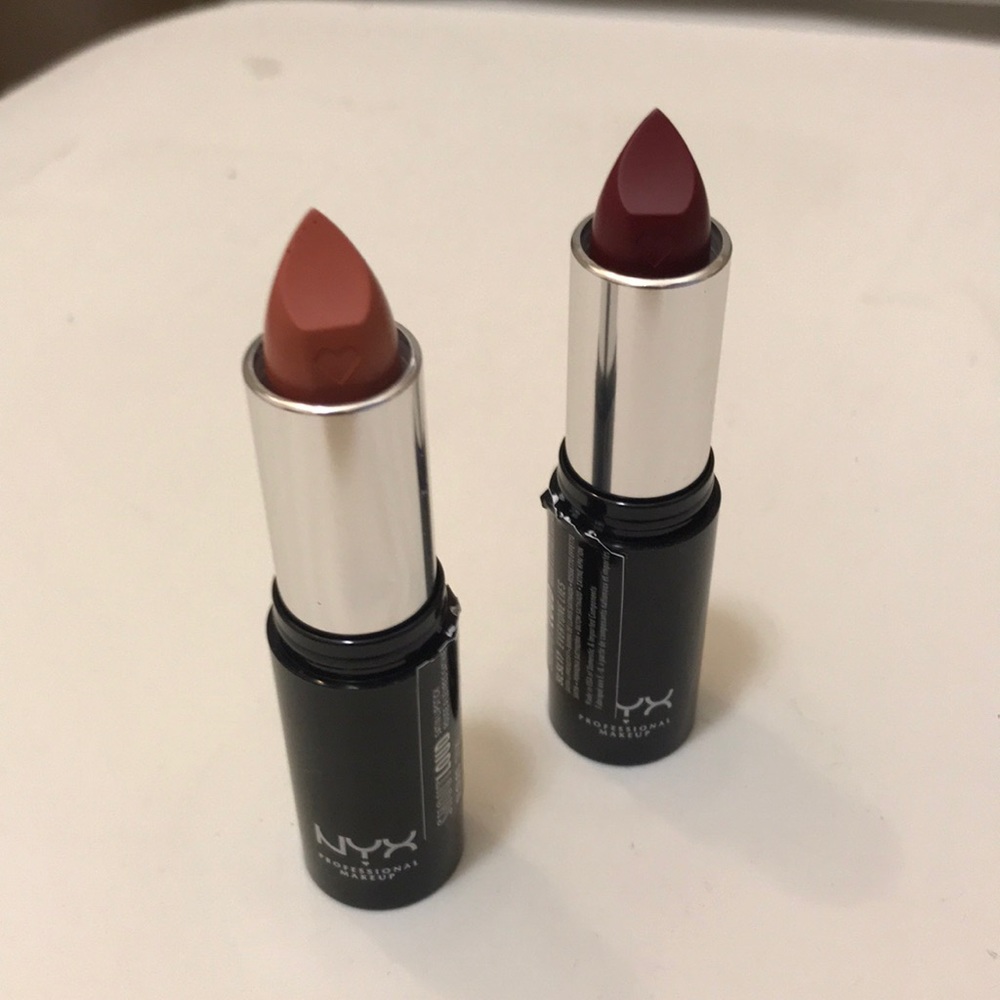 Brand New Satin NYX lipsticks